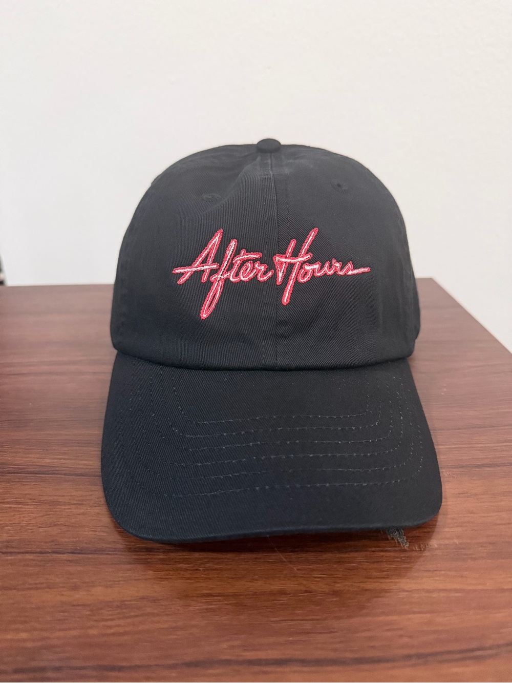 After Hours Martin Scorsese Movie Embroidered Black Cap